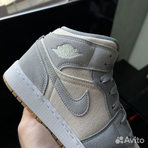 Jordan 1 Mid Coconut Milk 5/6us