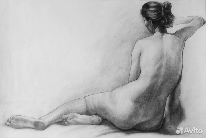 Обнаженная. Портрет ню