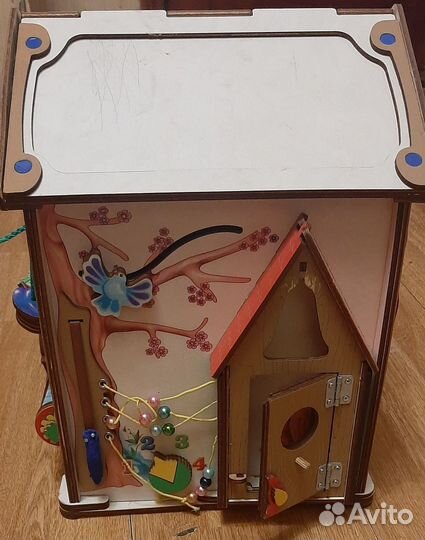 Бизиборд домик со светом