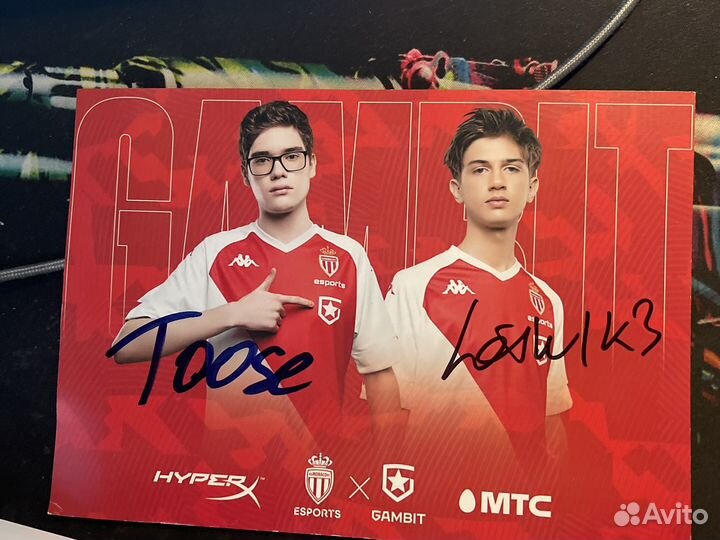 АВТОГРАФ letw1k3 & Toose