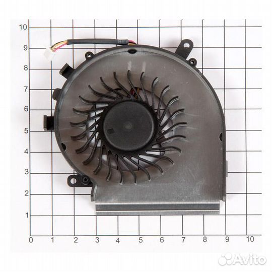 Вентилятор (кулер) для ноутбука MSI GE62, GE72, PE