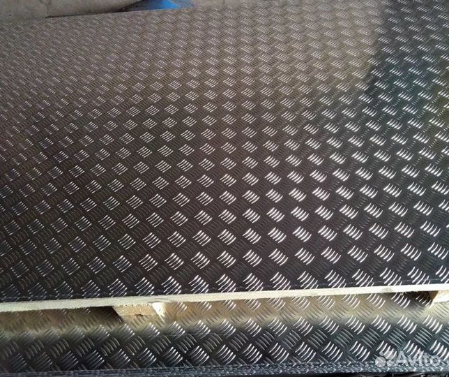 Алюминиевый лист квинтет рифленый