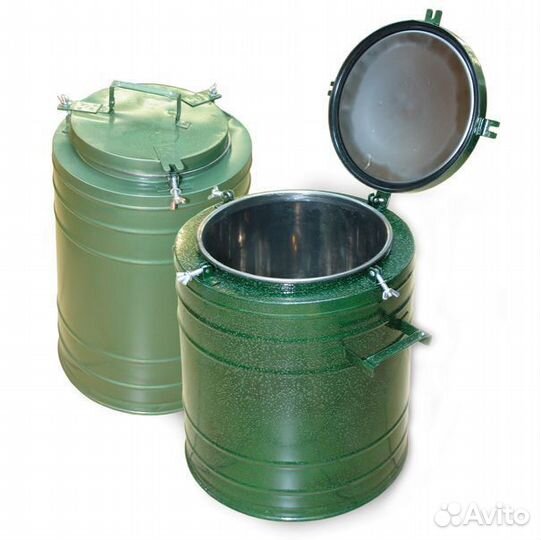 Армейский термос для еды на 24л