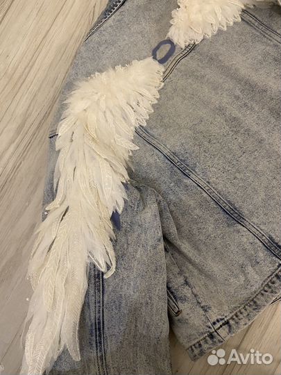 Джинсовая куртка Miss Sixty Крылья Xs S