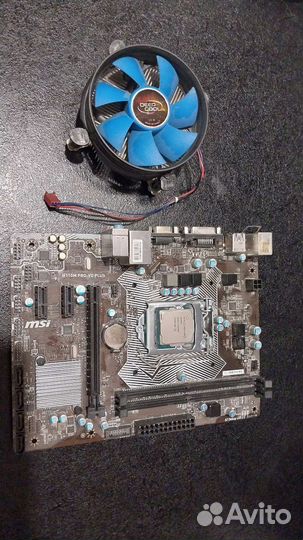 Intel pentium g4560 + msi h110m pro-vd plus
