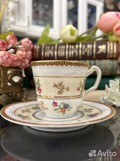 Редкая кофейная пара raynaud Limoges