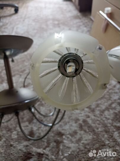 Люстра потолочная светодиодная бу