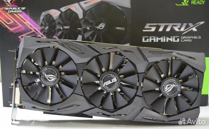 Игровая видеокарта Asus strix 1080 ti OC