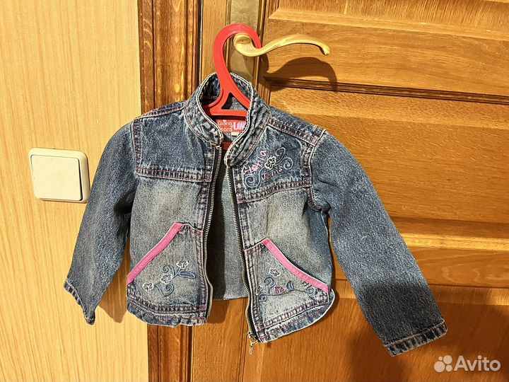 Куртка джинсовая для девочки