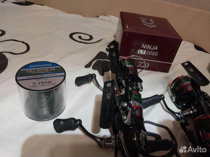 Катушки Daiwa ninja LT2000