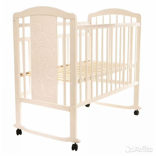 Детская кроватка Pituso Noli колесо-качалка с накл