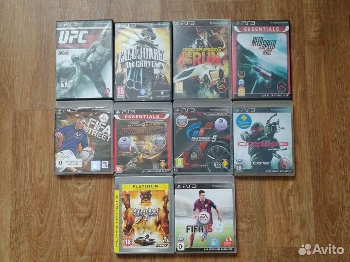 Диски для ps3