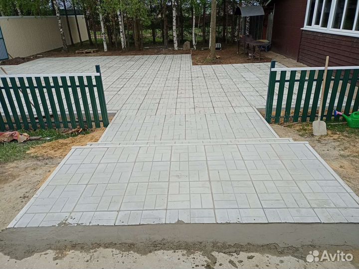 Укладка тротуарной плитки