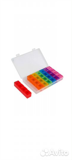 Таблетница на неделю 28 ячек