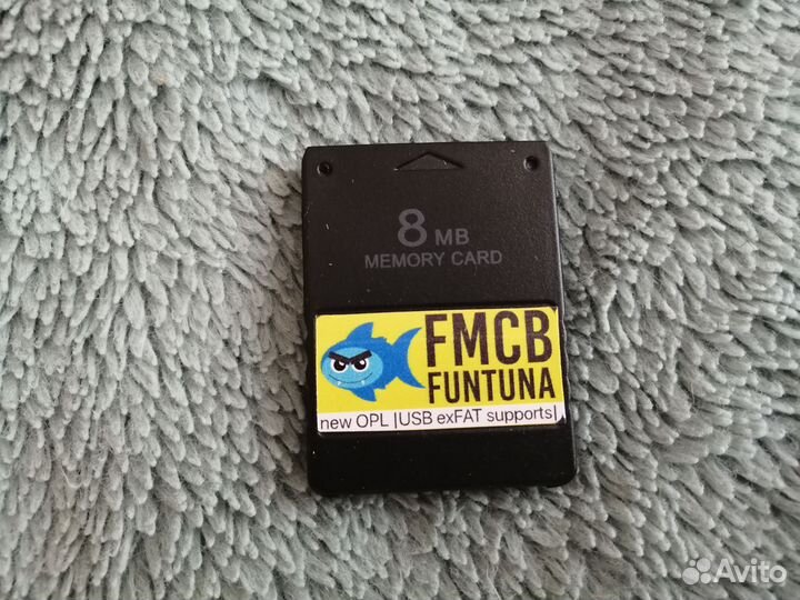 PS2 Карта памяти fmcb