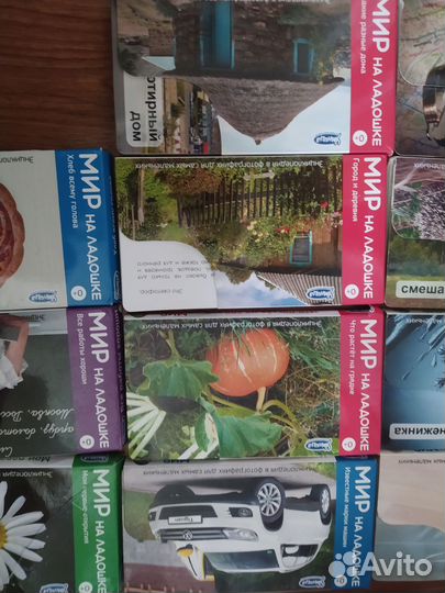 Мир на ладошке Умница карточки развивашки