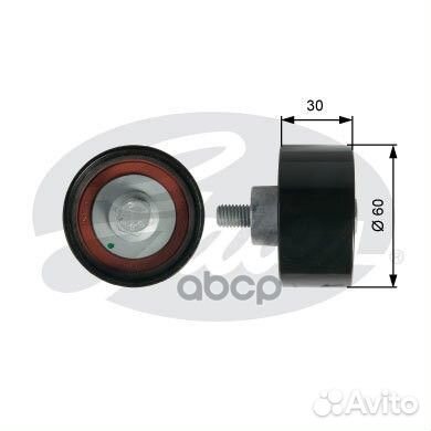 Ролик грм chery T42142 Gates