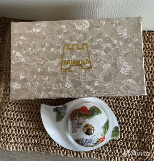 Лимонница фарфоровая в коробке