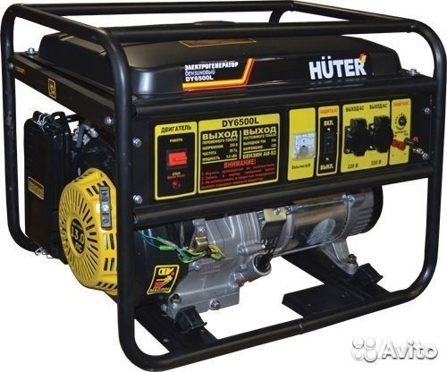 Генератор и электростанция Huter DY6500L