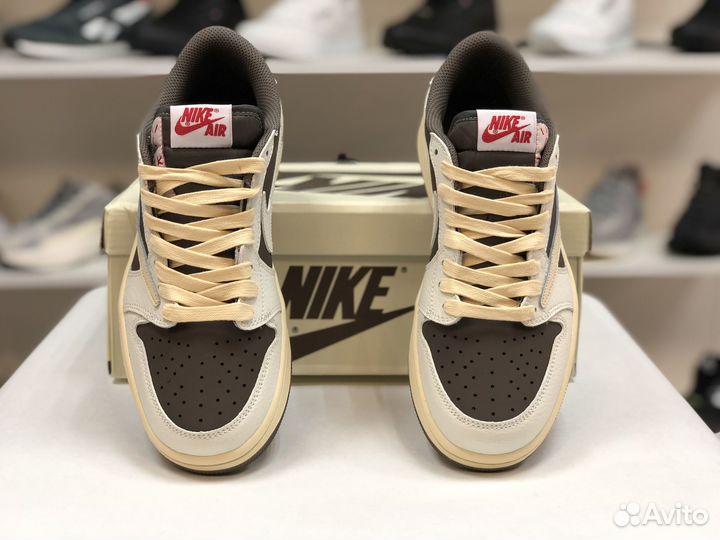 Кроссовки Nike Air Jordan 1 low x Travis Scott