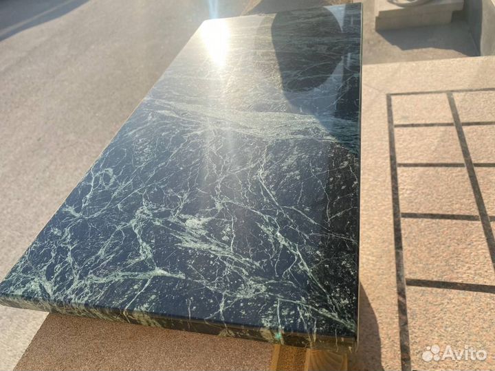 Подоконник из камня : мрамор Green Forest