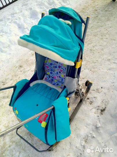 Коляска санки