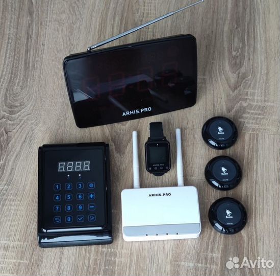 Система вызова персонала беспроводная - комплект