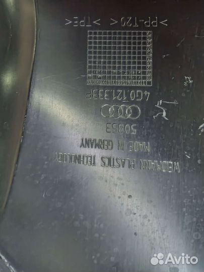 Воздуховод левого радиатора Audi A6C7