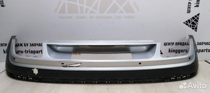 Спойлер заднего бампера Volkswagen Tiguan 2 дорест 16-20 R-line oem 5NA807521B