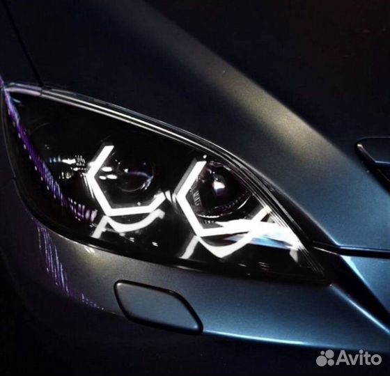 Ангельские глазки дхо на Mazda 3 BK седан/ хэтчбек