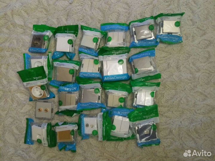 Розетки и выключатели schneider 