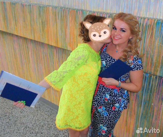 Длинное нарядное платье х/б 46р с баской