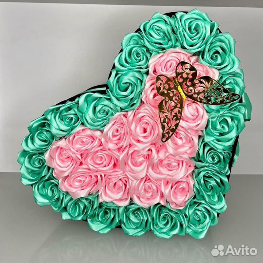 Букет из ленты