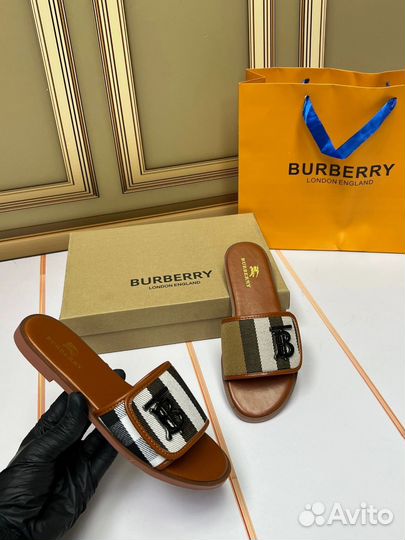 Шлепанцы Burberry 36 37 38 39 40