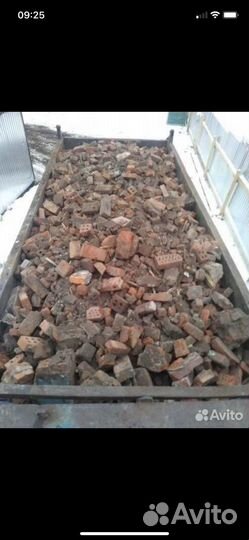 Бой кирпича, асфальтная крошка, пгс, песок