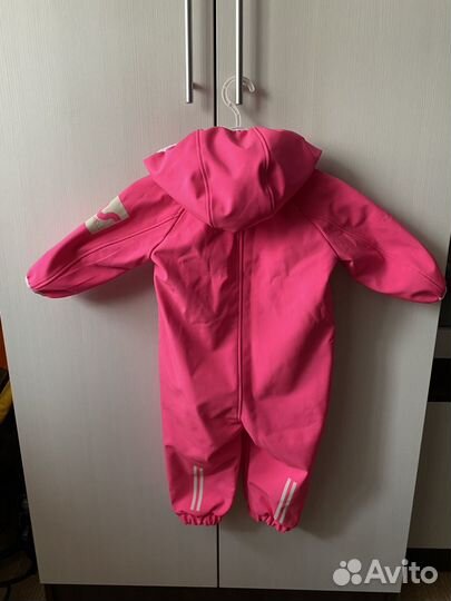 Комбинезон демисезонный доя девочки softshell 74