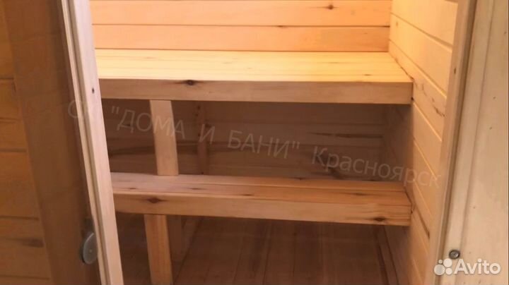 Баня с террасой и без