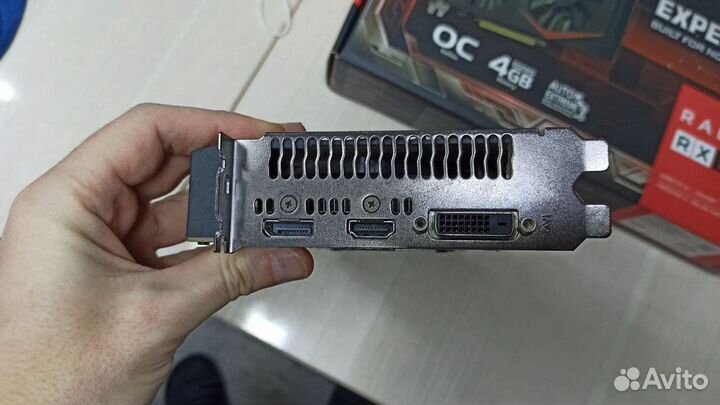 Видеокарта Asus RX570 4Гб Expedition для работы