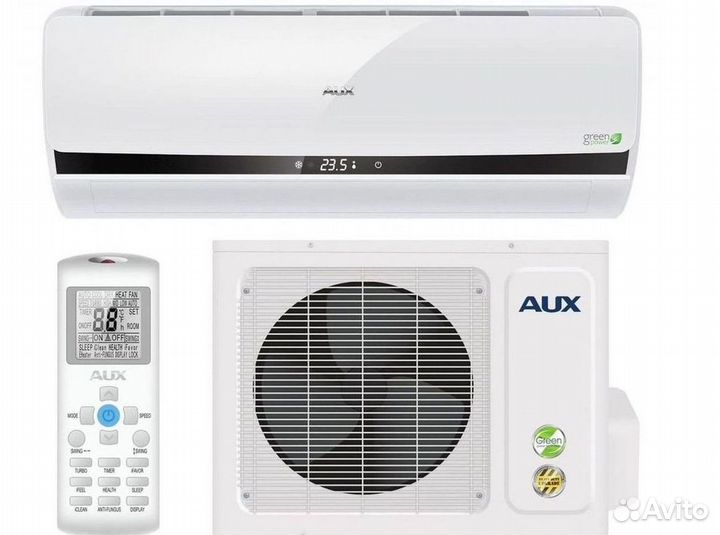 Сплит система с установкой