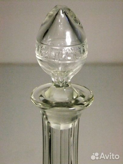 Графин 1л винтаж 1950е старинный антикварный