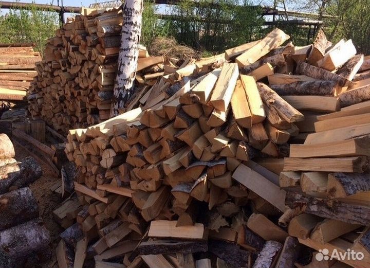 Дрова колотые ольха