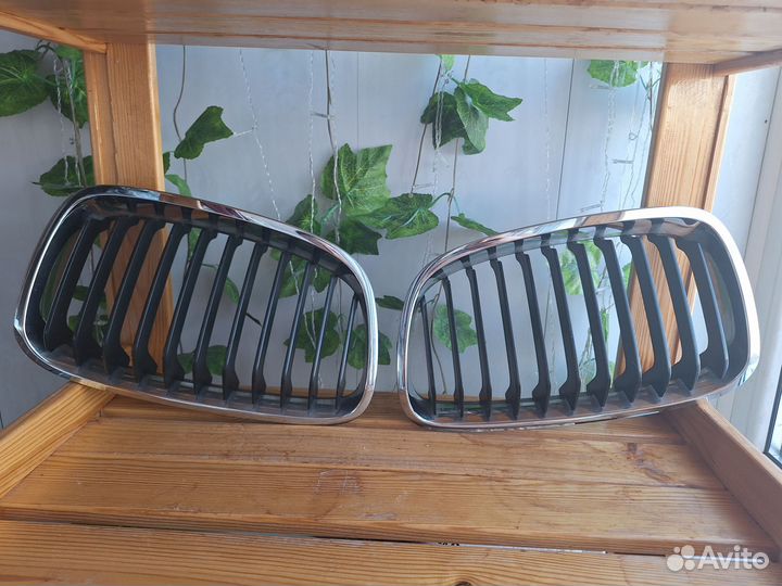 Ноздри bmw f20 решётки радиатора