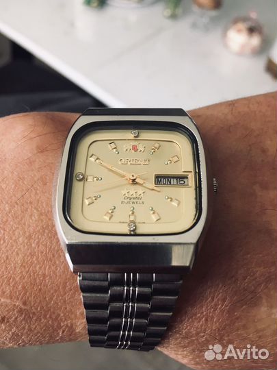 Часы orient crystal 21 jewels