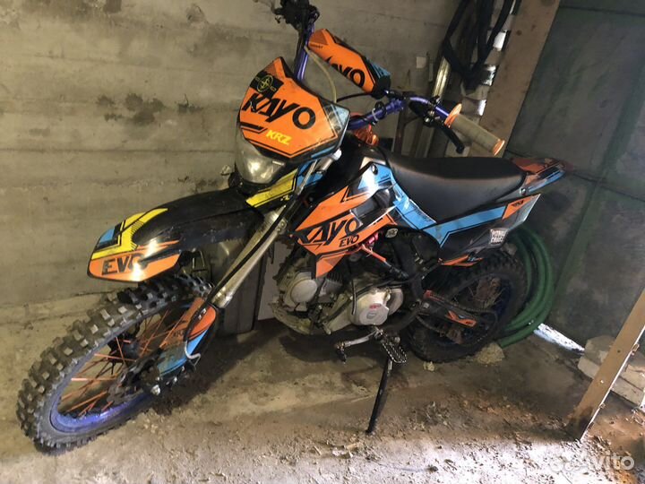 Питбайк kayo evolution YX125EM 17/14