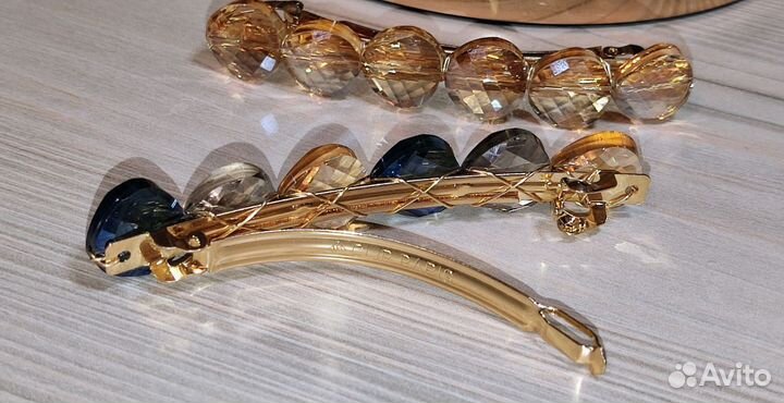 Заколка для волос Хрусталь