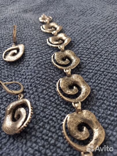 Браслет и серьги