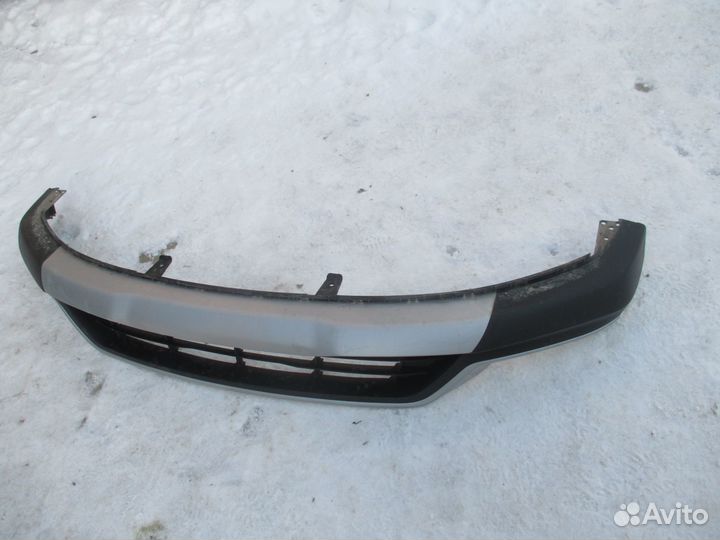 Юбка переднего бампера Kia Carnival 4