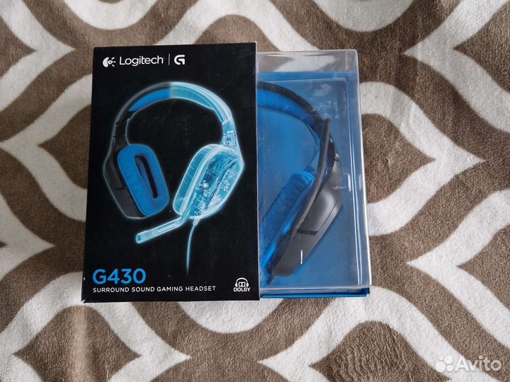 Игровые наушники logitech G430