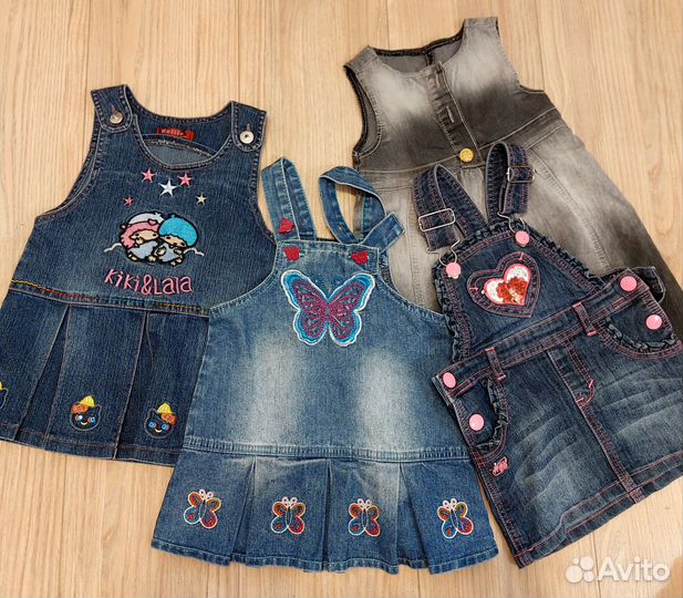 Пакет вещей на девочку 80 размер