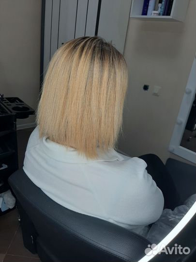 Кератиновое выпрямление ботокс